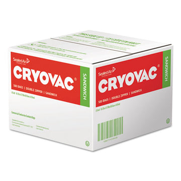 Diversey™ Cryovac Sandwich Bags, 1.15 Mil, 6.5" X 5.88", Clear, 1080-carton freeshipping - TVN Wholesale